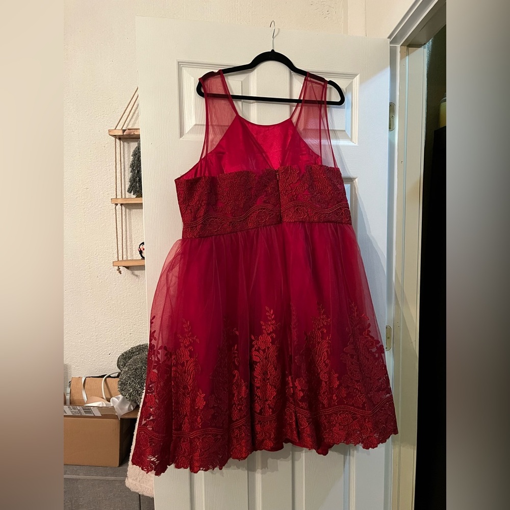 ModCloth Red Dress - Picture 3 of 4